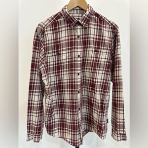 Patagonia Organic Cotton Plaid Shirt Mens M